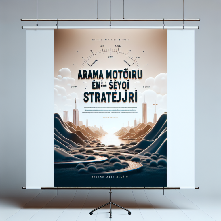 Arama Motoru İçin En İyi SEO Stratejileri